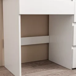 Toaletka do makijażu wizażu kosmetyczna z lustrem led 90 cm