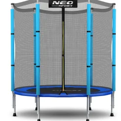 Trampolina ogrodowa z siatką zewn. Neo-Sport 140cm 4,5ft