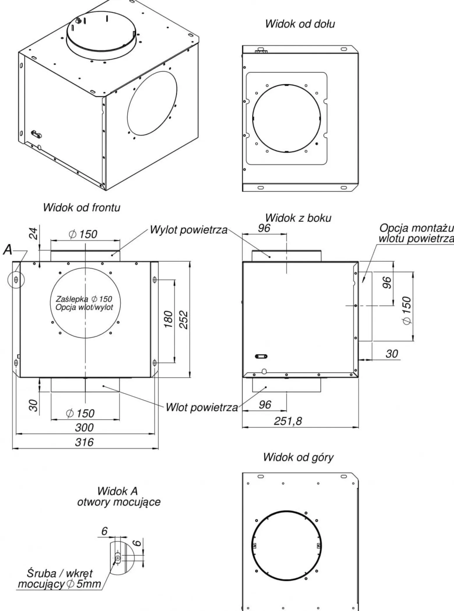 Turbina wewnętrzna Globalo TW 2.1