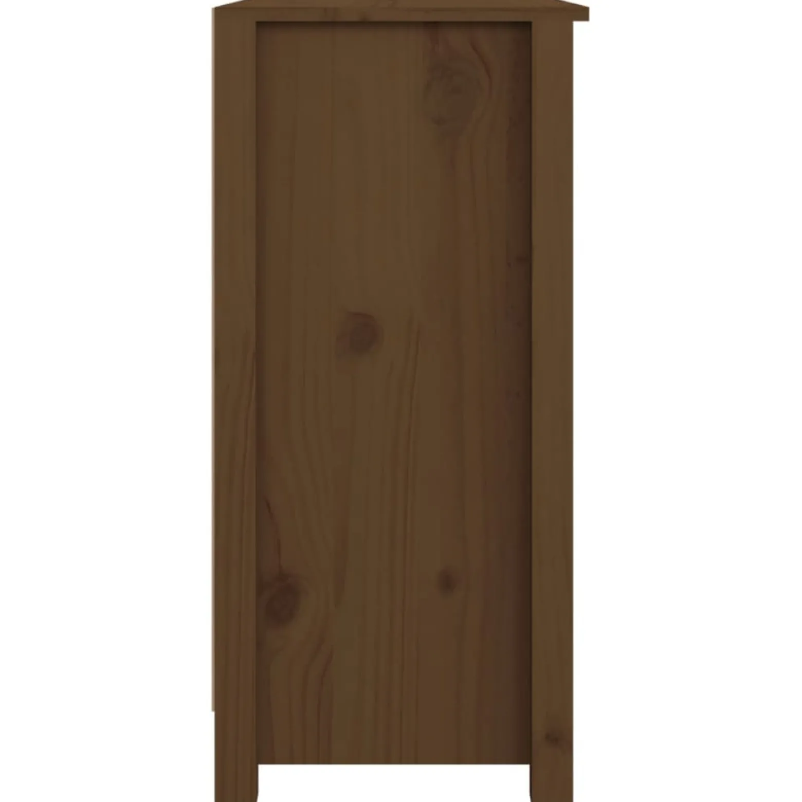 VidaXL Komoda miodowy brąz 100x35x74 cm