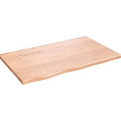VidaXL Półka jasnobrązowa 80x50x2 cm