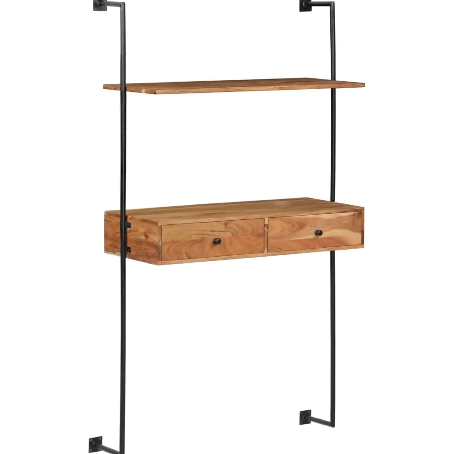 VidaXL Biurko ścienne 90 x 40 x 170 cm