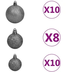 VidaXL Choinka Zielony 210 x 119 cm