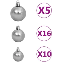 VidaXL Choinka Zielony 210 x 119 cm