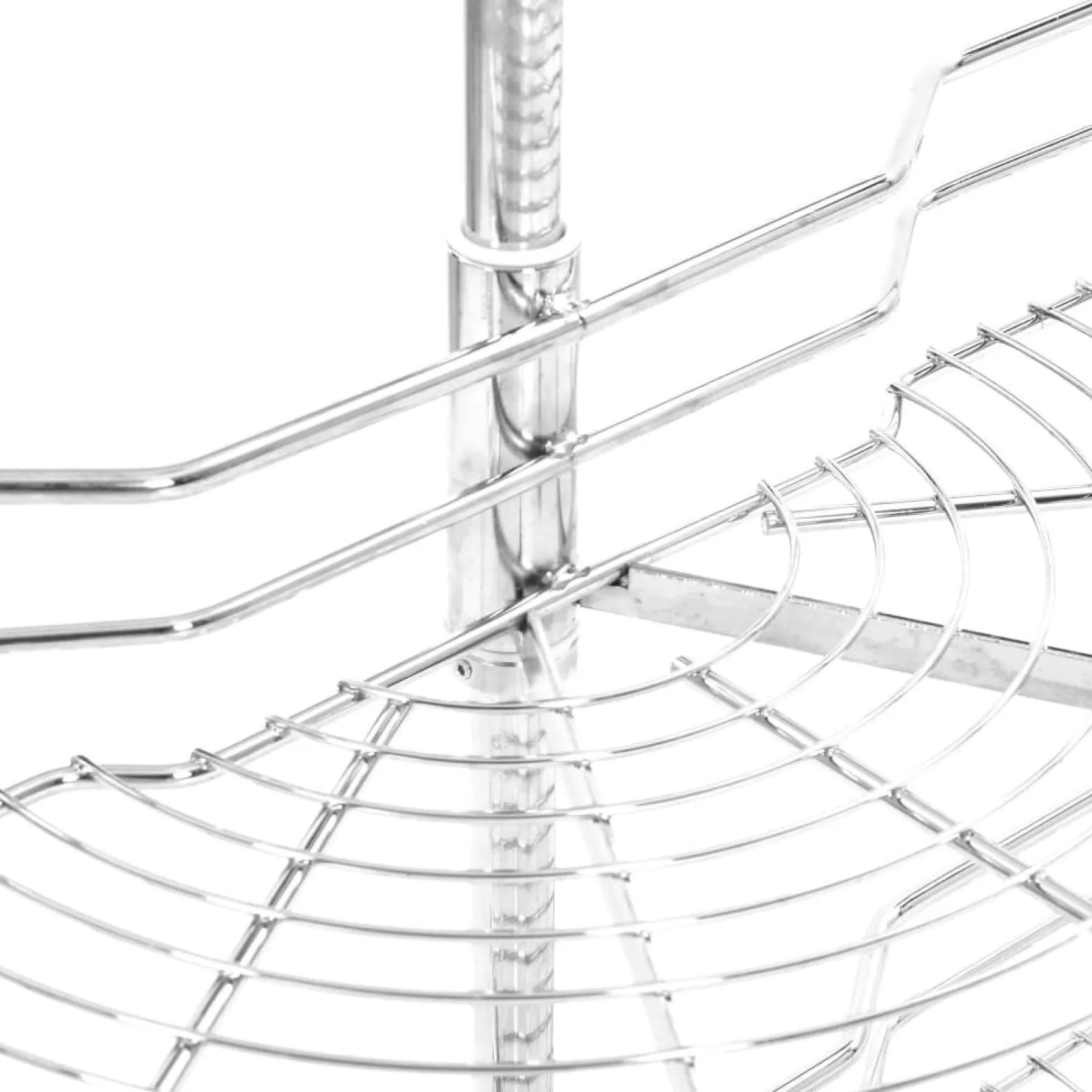 VidaXL Kosz druciany Srebrny 75 x 38 x 80 cm Metal