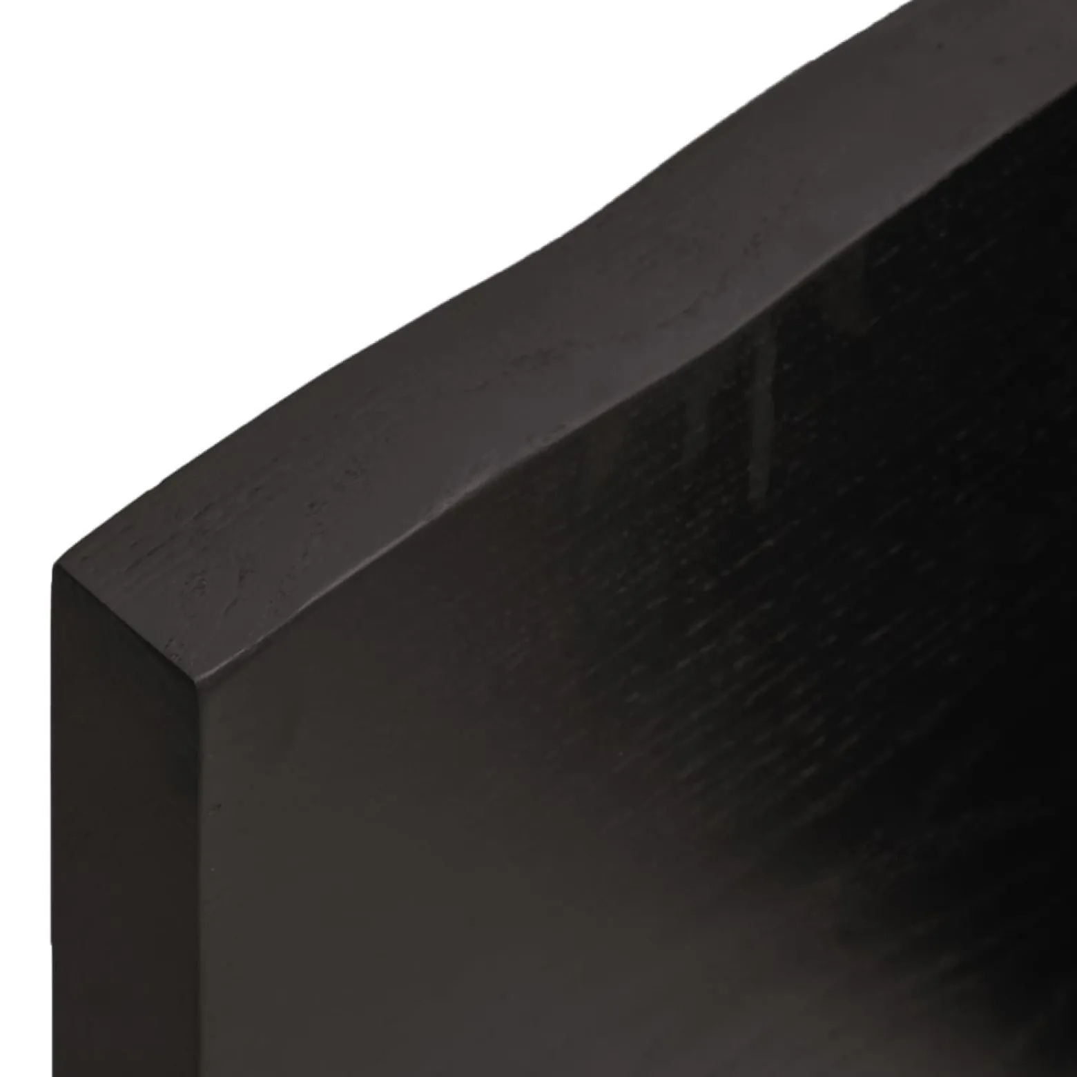 VidaXL Półka ciemnobrązowa 80x60x(2-4) cm