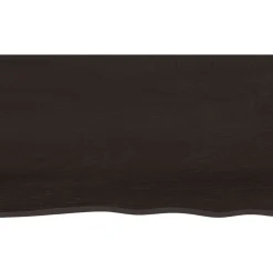 VidaXL Półka ciemnobrązowa 100x60x2 cm wykończone