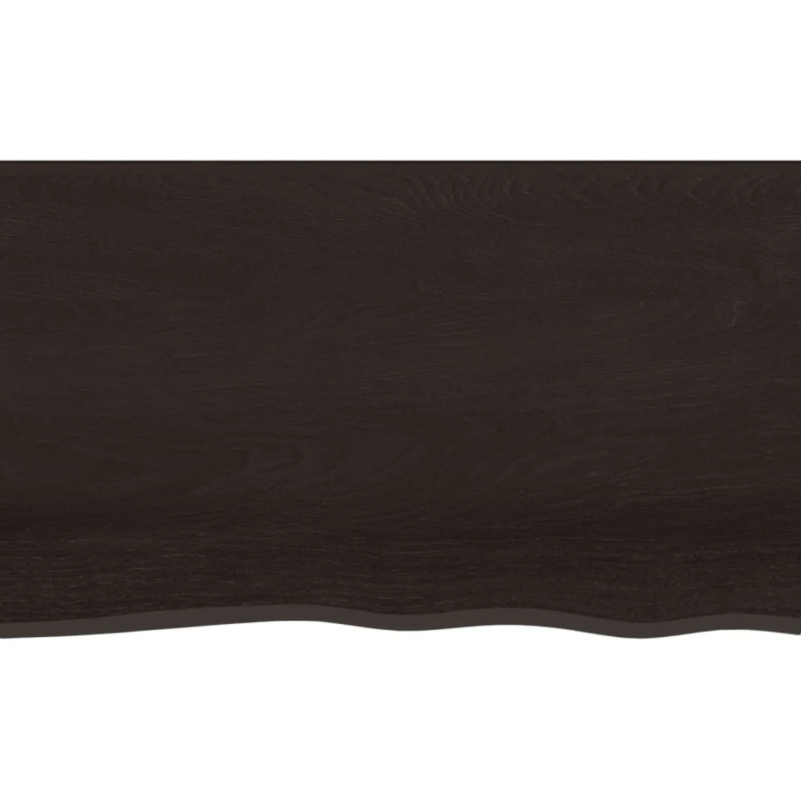 VidaXL Półka ciemnobrązowa 100x60x2 cm wykończone