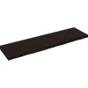VidaXL Półka ciemnobrązowa 180x50x(2-6) cm wykończone