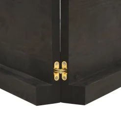 VidaXL Półka ciemnobrązowa 180x50x(2-6) cm wykończone