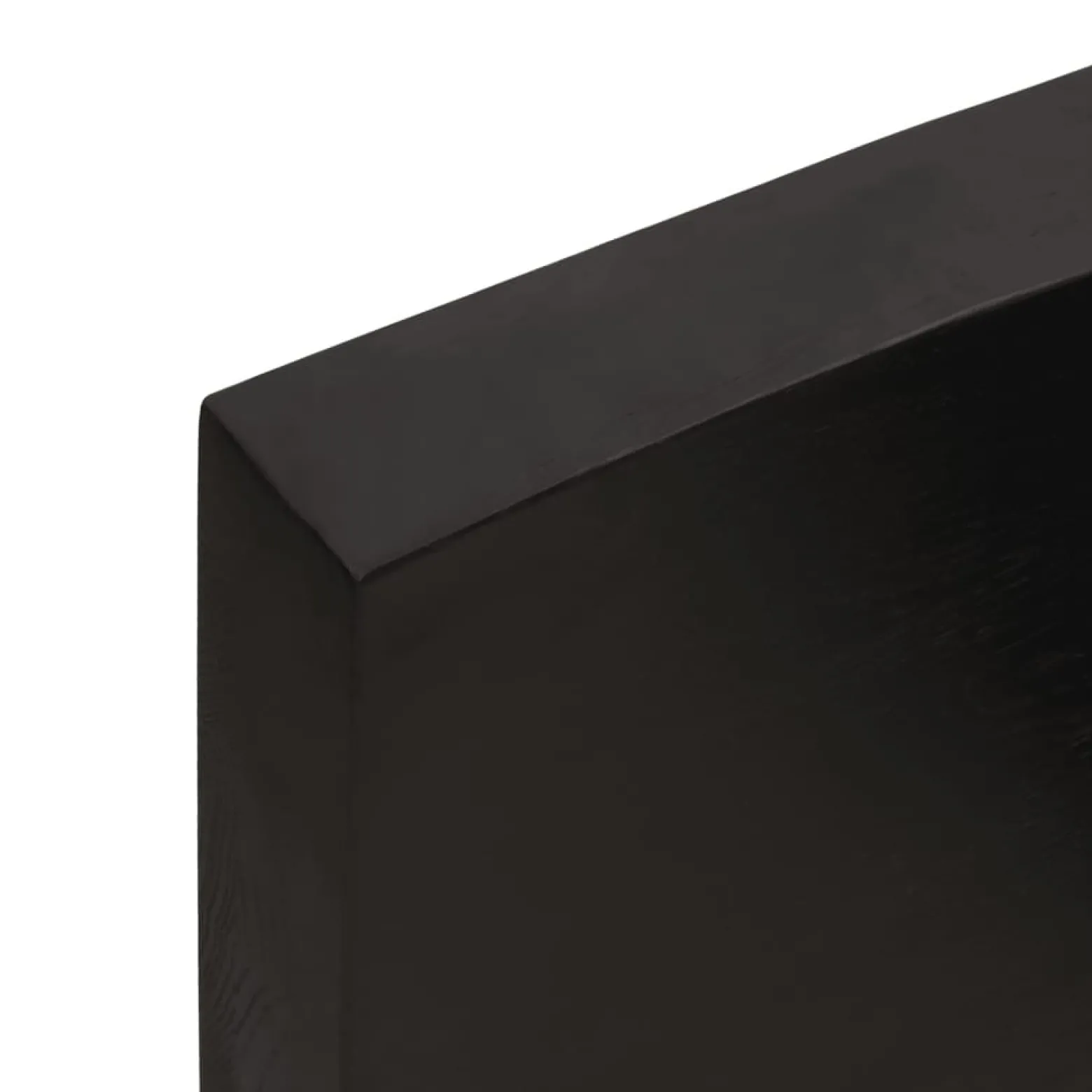VidaXL Półka ciemnobrązowa 180x50x(2-6) cm wykończone