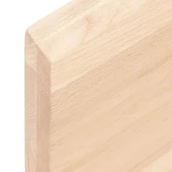 VidaXL Półka 100x20x4 cm surowe