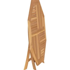 VidaXL Składany stół ogrodowy 120x120x75 cm