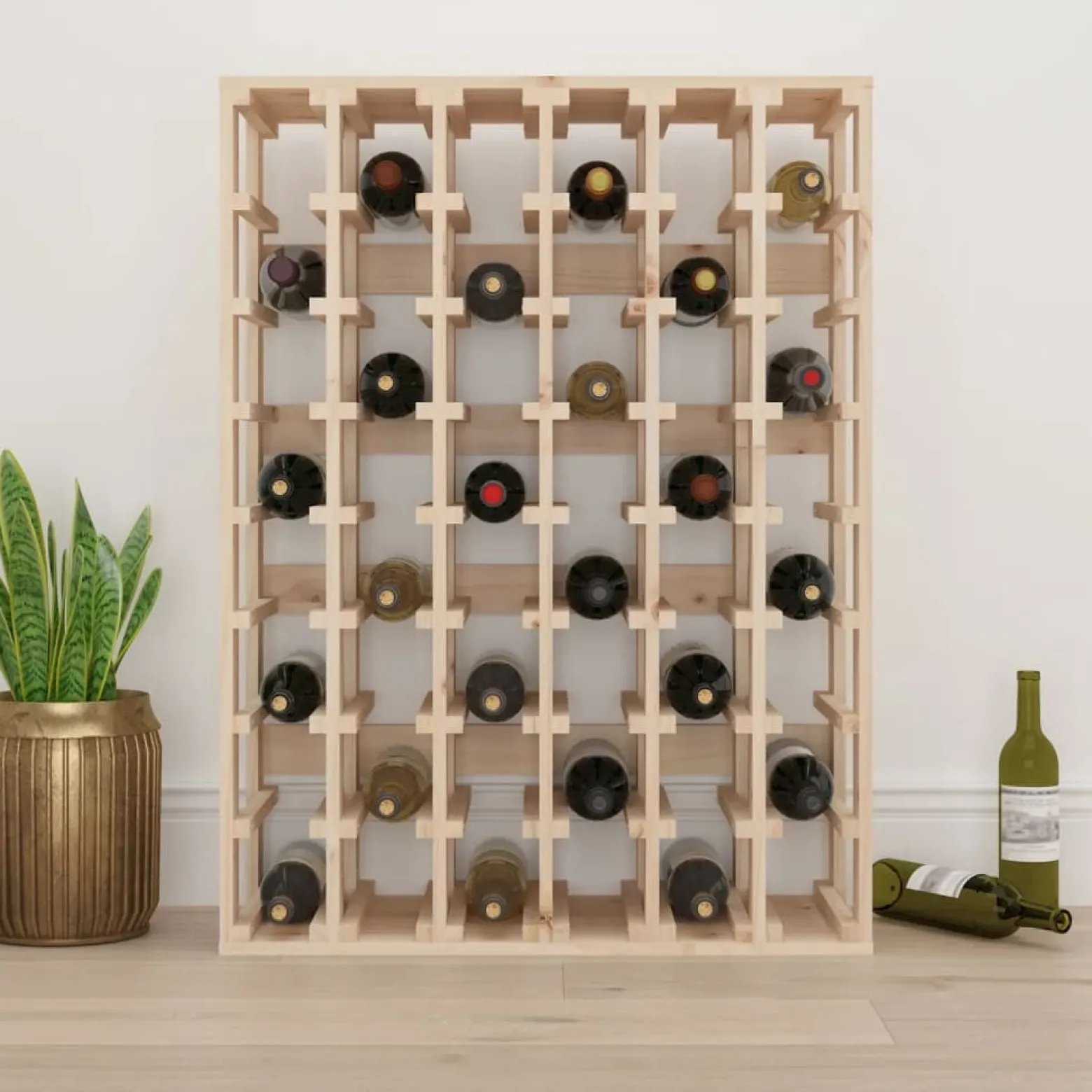 VidaXL Stojak na wino 70x33x94 cm