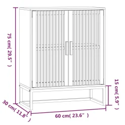 VidaXL Szafka 60x30x75 cm