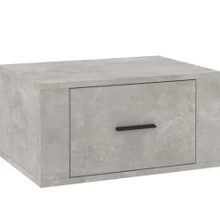 VidaXL Wisząca szafka nocna szarość betonu 50x36x25 cm