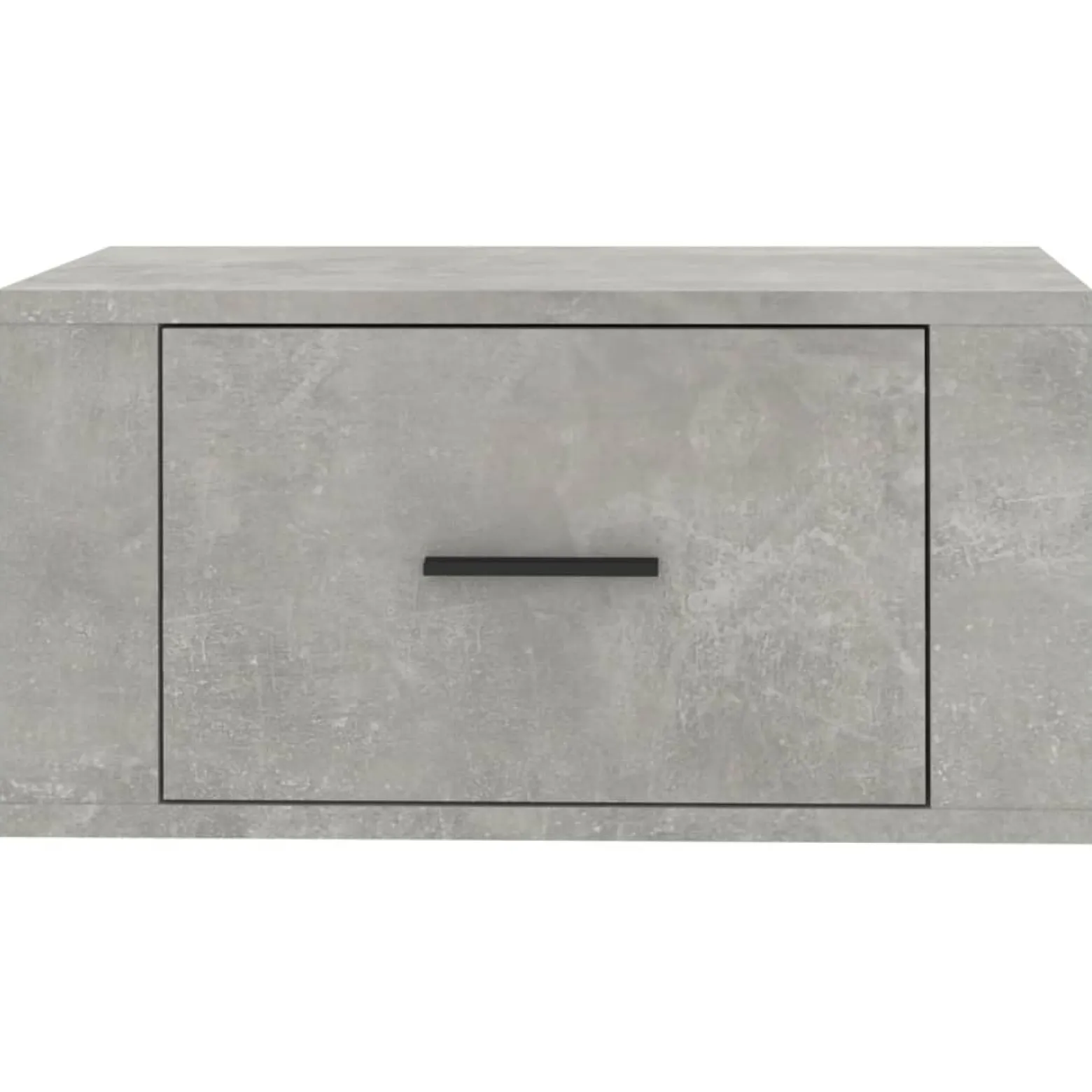 VidaXL Wisząca szafka nocna szarość betonu 50x36x25 cm