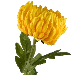VIRIDIS Kwiat sztuczny Chryzantema gałązka 73cm