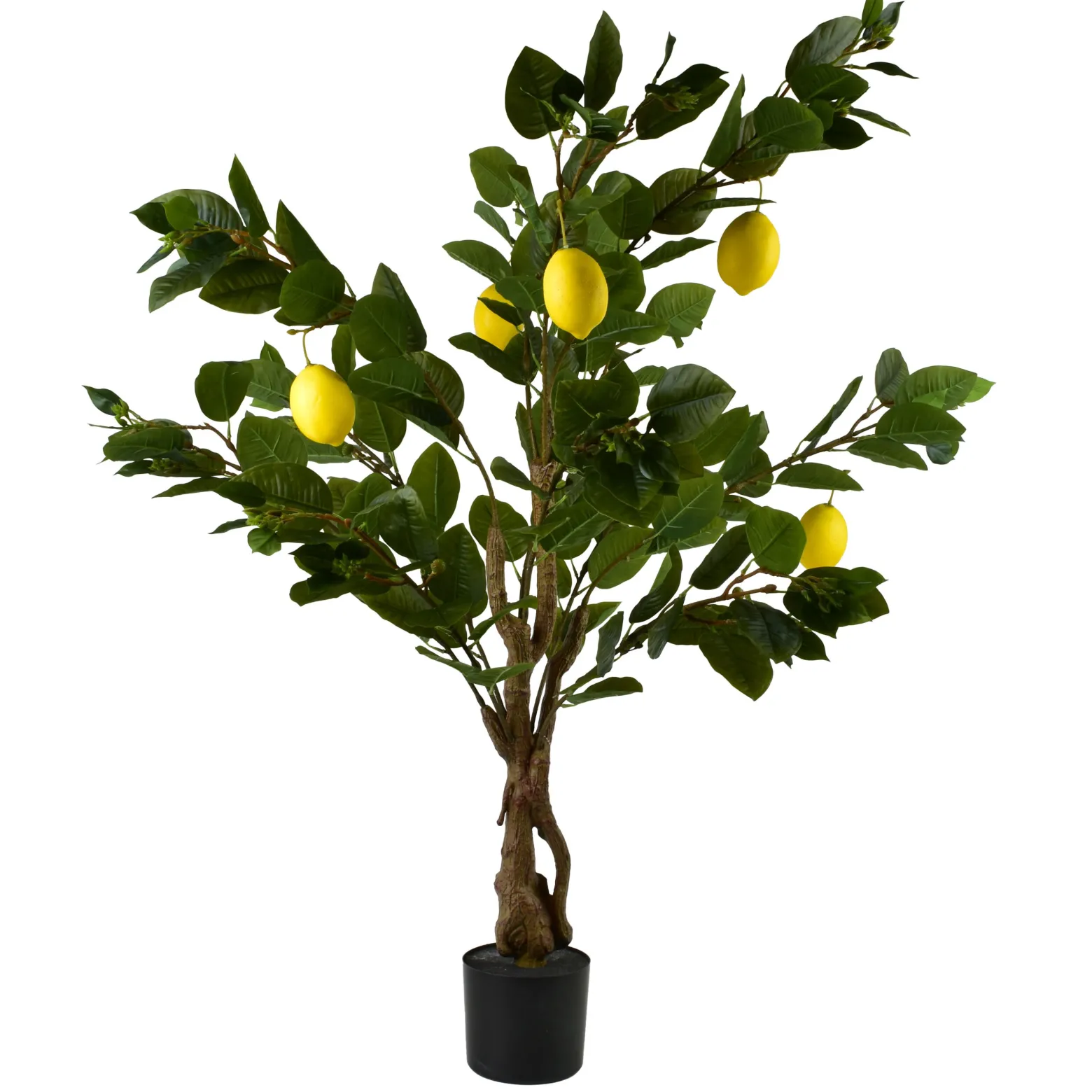 VIRIDIS Kwiat sztuczny Cytryna 130cm