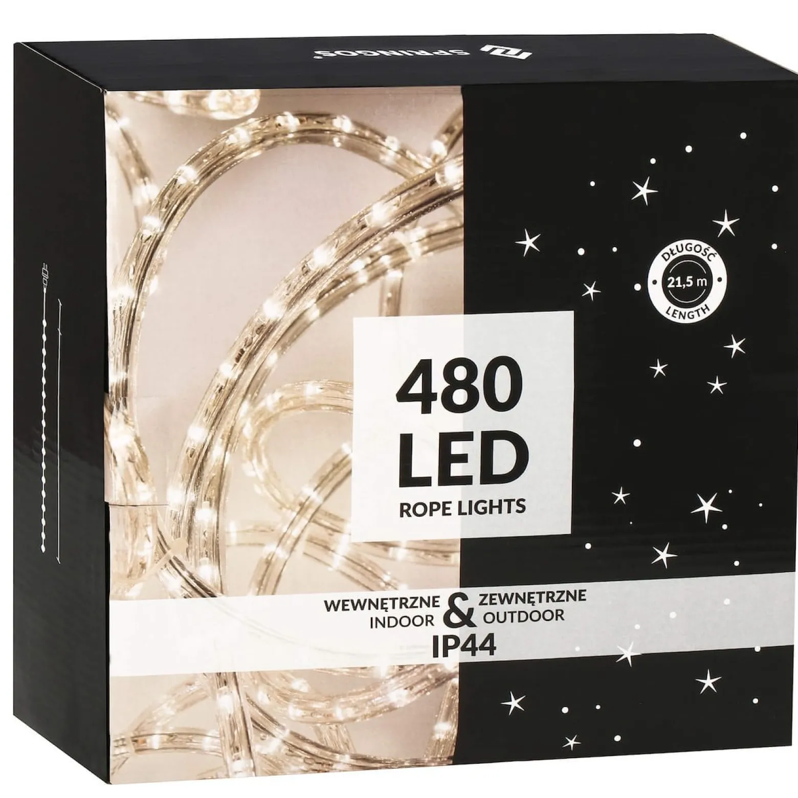 Wąż świetlny 480 Led biały ciepły 20m z programatorem IP44