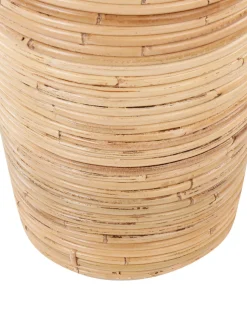 Wazon dekoracyjny rattanowy styl naturalny 70 cm