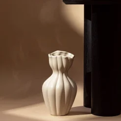 Wazon FILLY ceramiczny z nieregularną górą 14x25,5 cm HOMLA