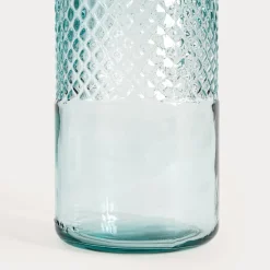 Wazon MIKKA transparentny ze szkła z recyklingu 45 cm HOMLA