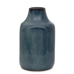 Wazon RUFUS ceramiczny granatowy 13x13x22 cm HOMLA