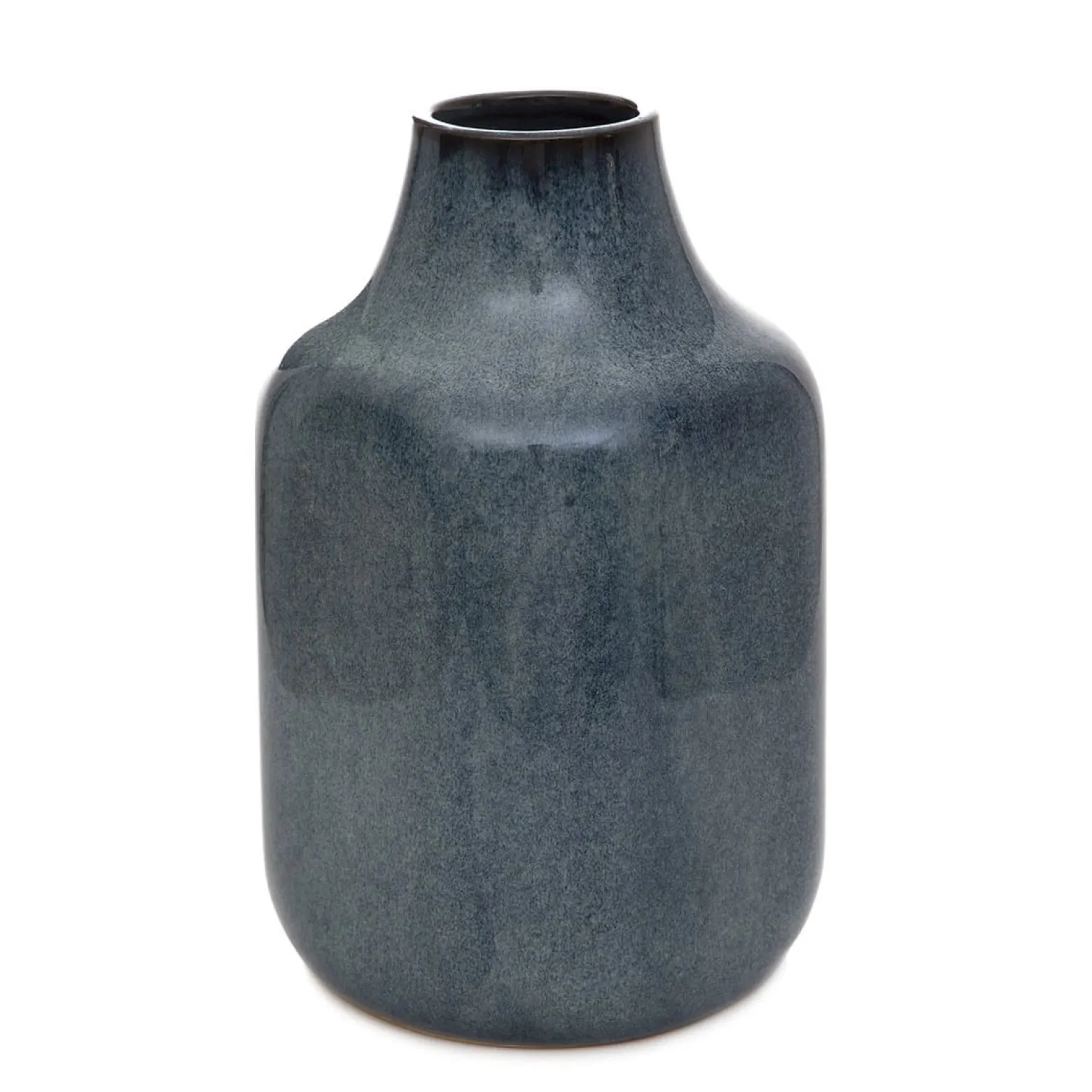 Wazon RUFUS ceramiczny granatowy 13x13x22 cm HOMLA