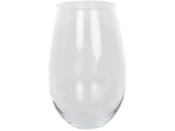 Wazon szklany 30 cm transparentny
