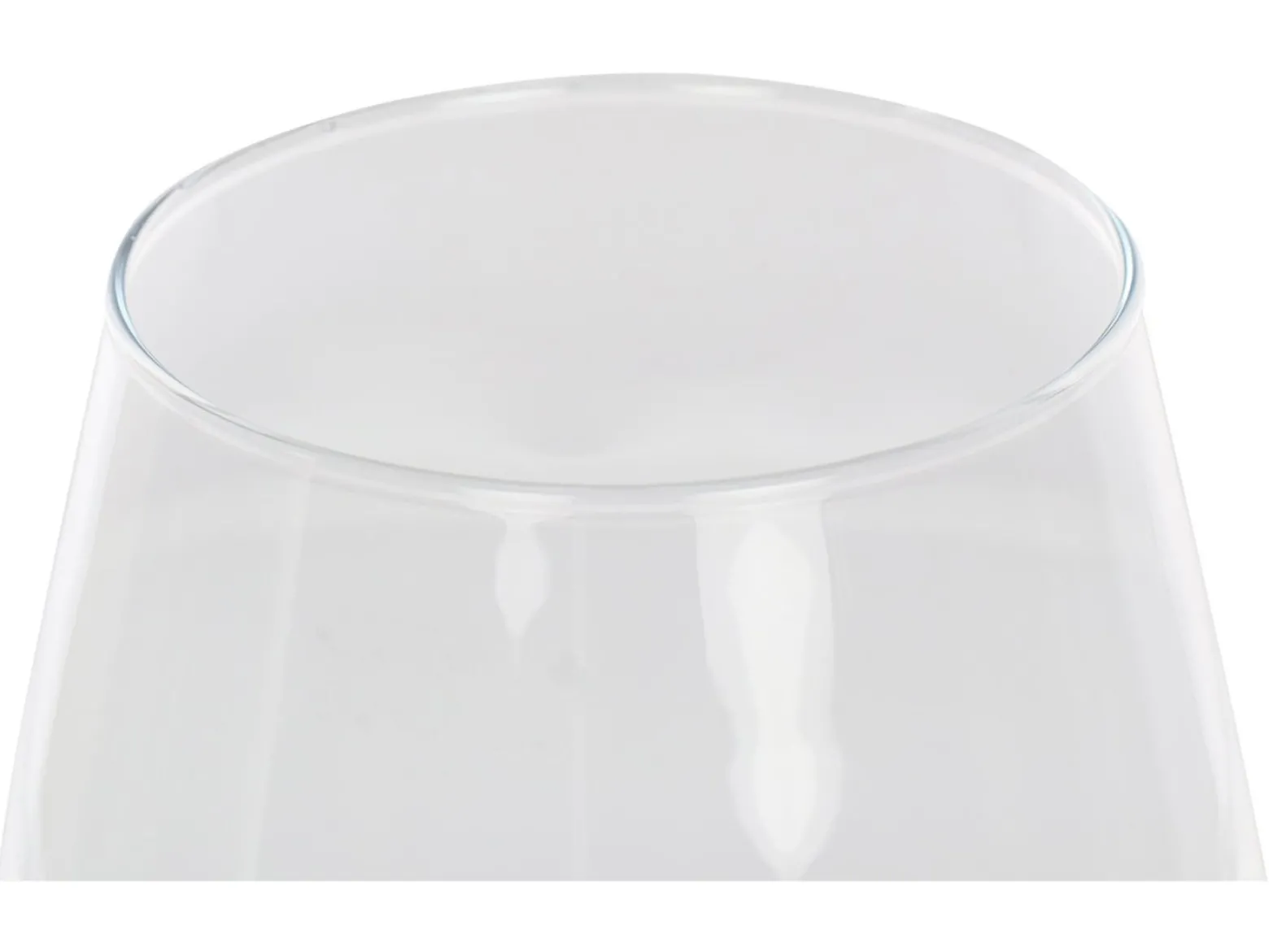 Wazon szklany 30 cm transparentny