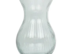 Wazon szklany Lyra 18 cm zielony