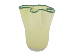 Wazon szklany RUFFLES, 22 cm