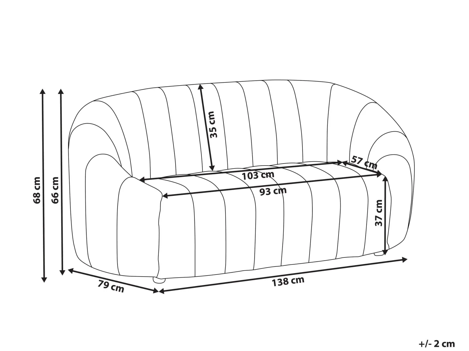 Welurowa sofa 2 osobowa zielona