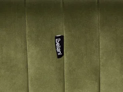 Welurowa sofa 2 osobowa zielona