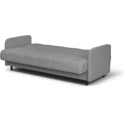 Wersalka Rozkładana Sofa Kanapa Z Funkcją Spania Teddy Baranek Szara TIVOLI