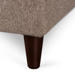 Wersalka Sofa Kanapa Rozkładana z Funkcją Spania Dwuosobowa Beżowa NEPAL