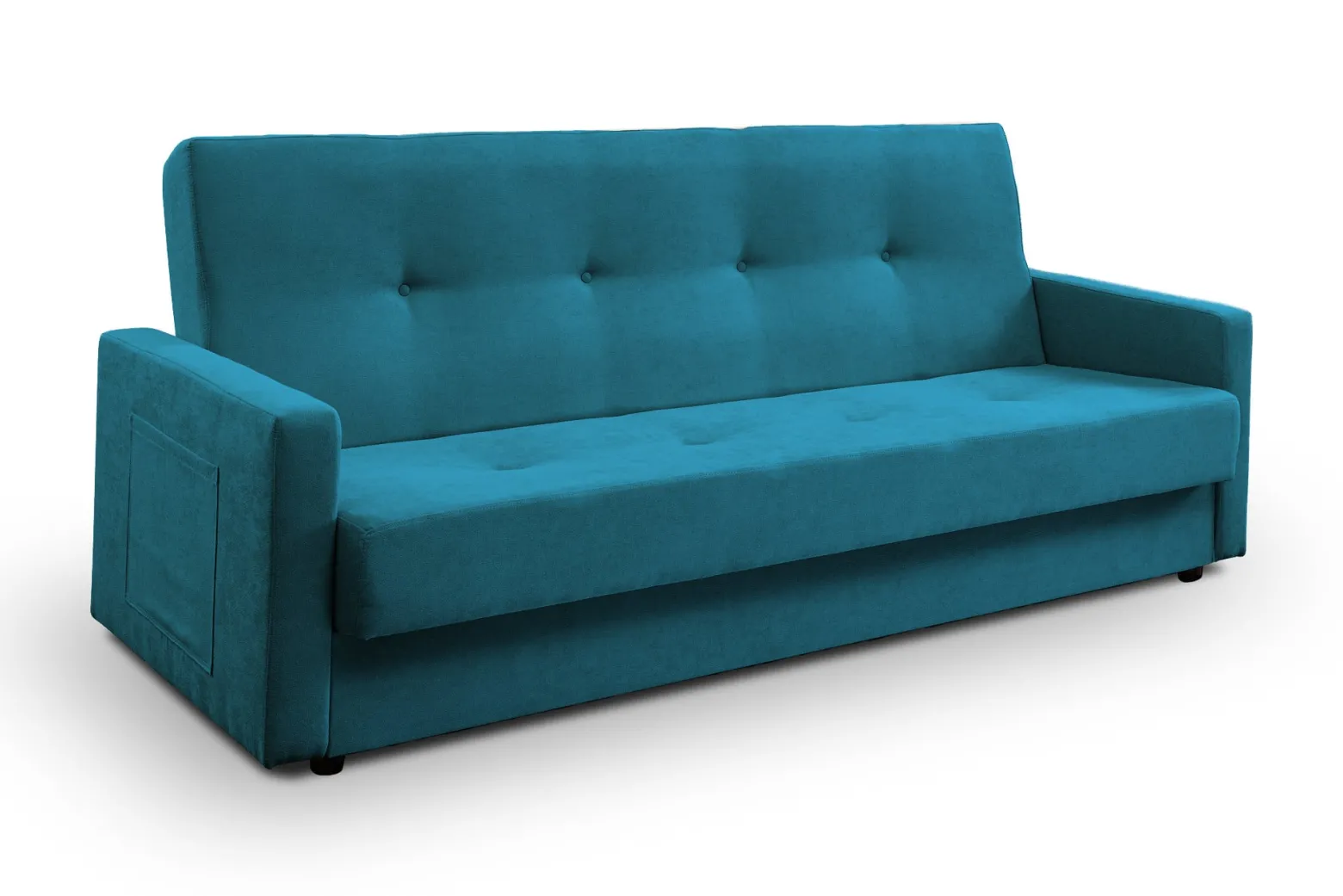 Wersalka z funkcją spania kanapa rozkładana sofa wersalka Lucio - turkusowy