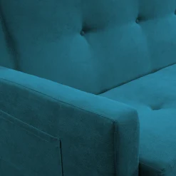 Wersalka z funkcją spania kanapa rozkładana sofa wersalka Lucio - turkusowy