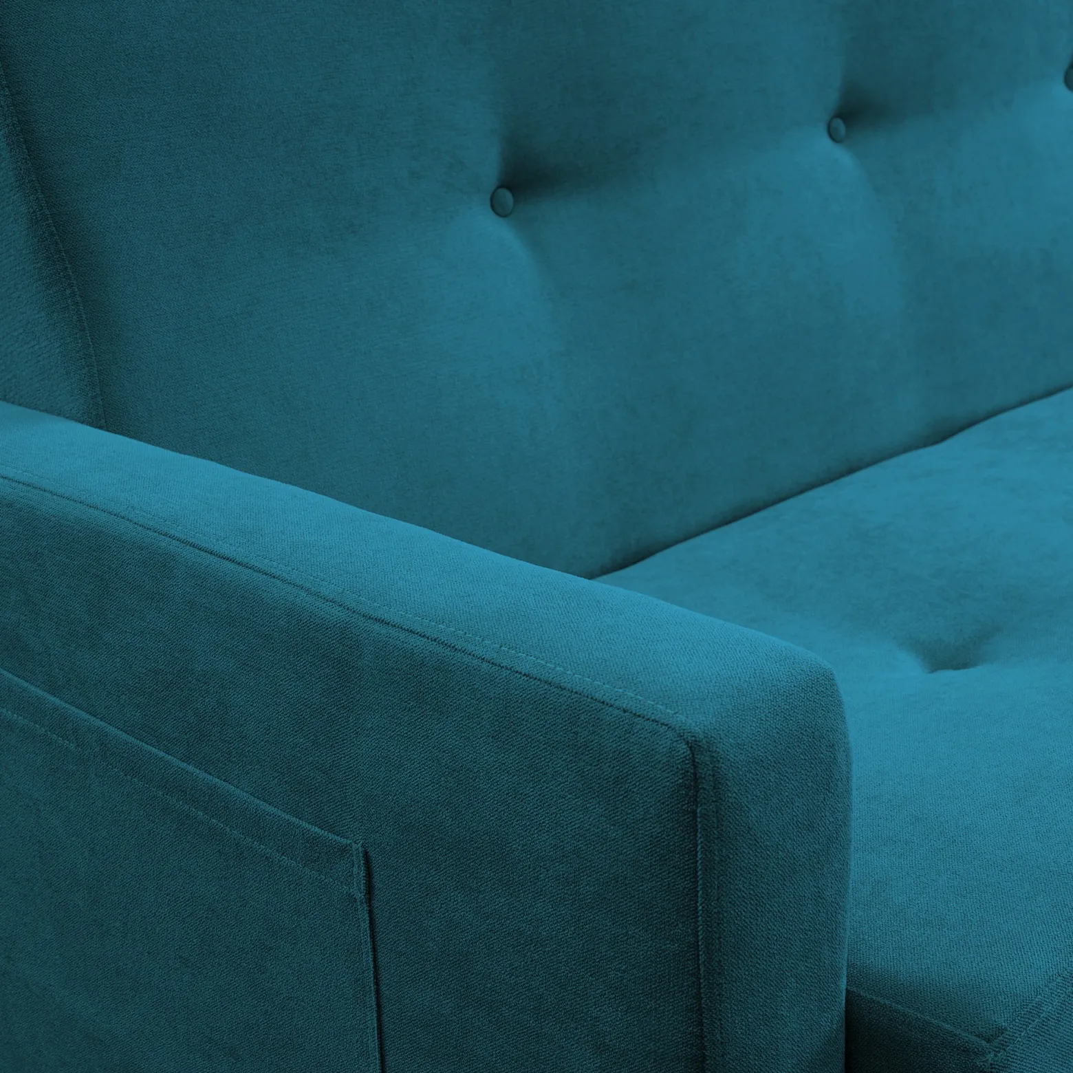 Wersalka z funkcją spania kanapa rozkładana sofa wersalka Lucio - turkusowy