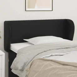 Wezgłowie Czarny 103 x 23 x 78/88 cm Sztuczna skóra vidaXL