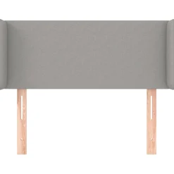 Wezgłowie Szary 103 x 16 x 78/88 cm Tkanina vidaXL