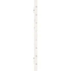 Wezgłowie łóżka Biały 206 x 63 cm Drewno sosnowe vidaXL