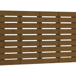 Wezgłowie łóżka Brąz 106 x 63 cm Pine Wood vidaXL