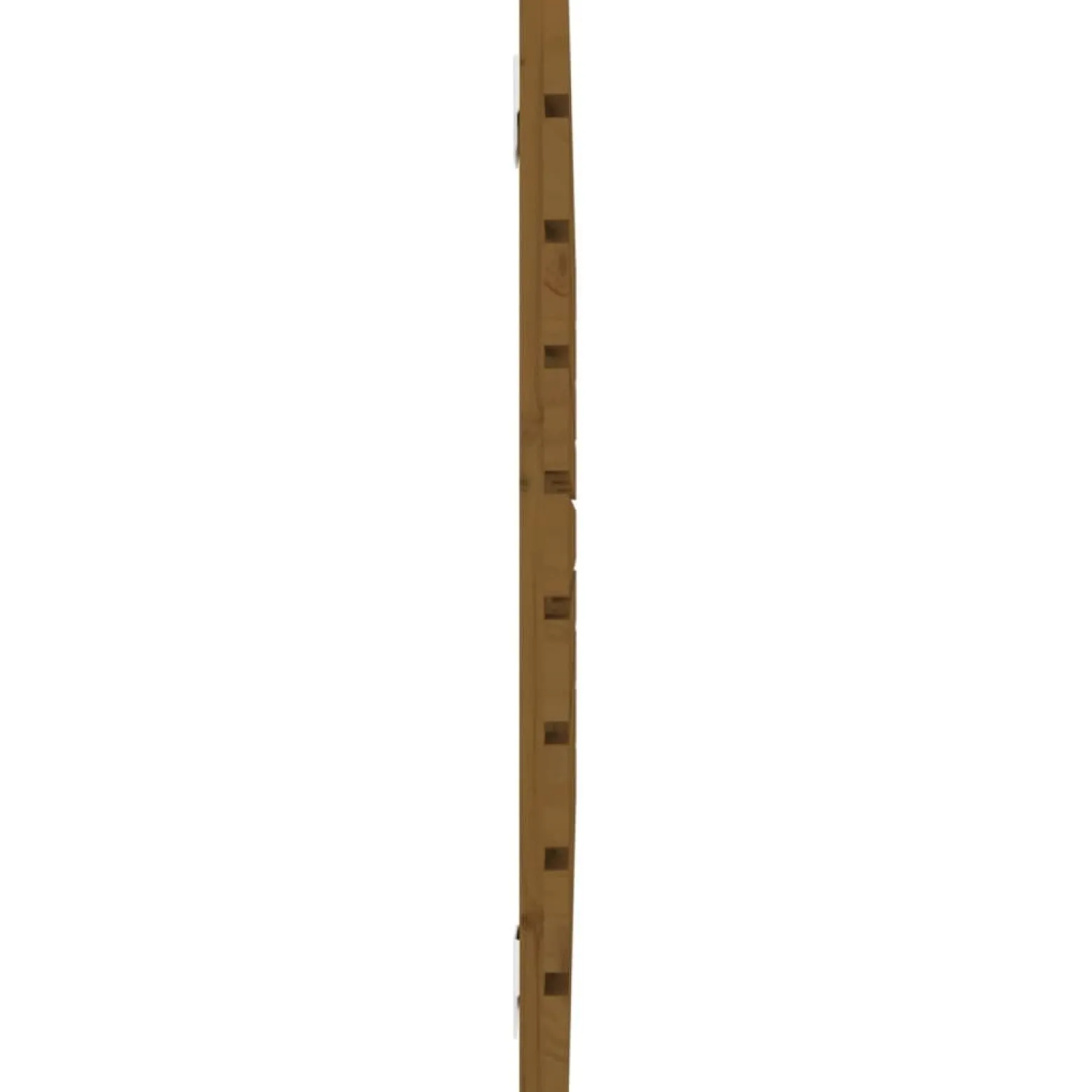 Wezgłowie łóżka Brąz 106 x 63 cm Pine Wood vidaXL