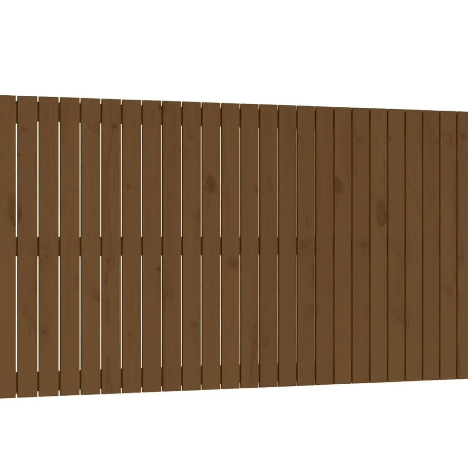 Wezgłowie łóżka Brąz 159.5 x 90 cm Pine Wood vidaXL