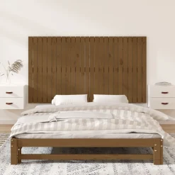 Wezgłowie łóżka Brąz 159.5 x 90 cm Pine Wood vidaXL