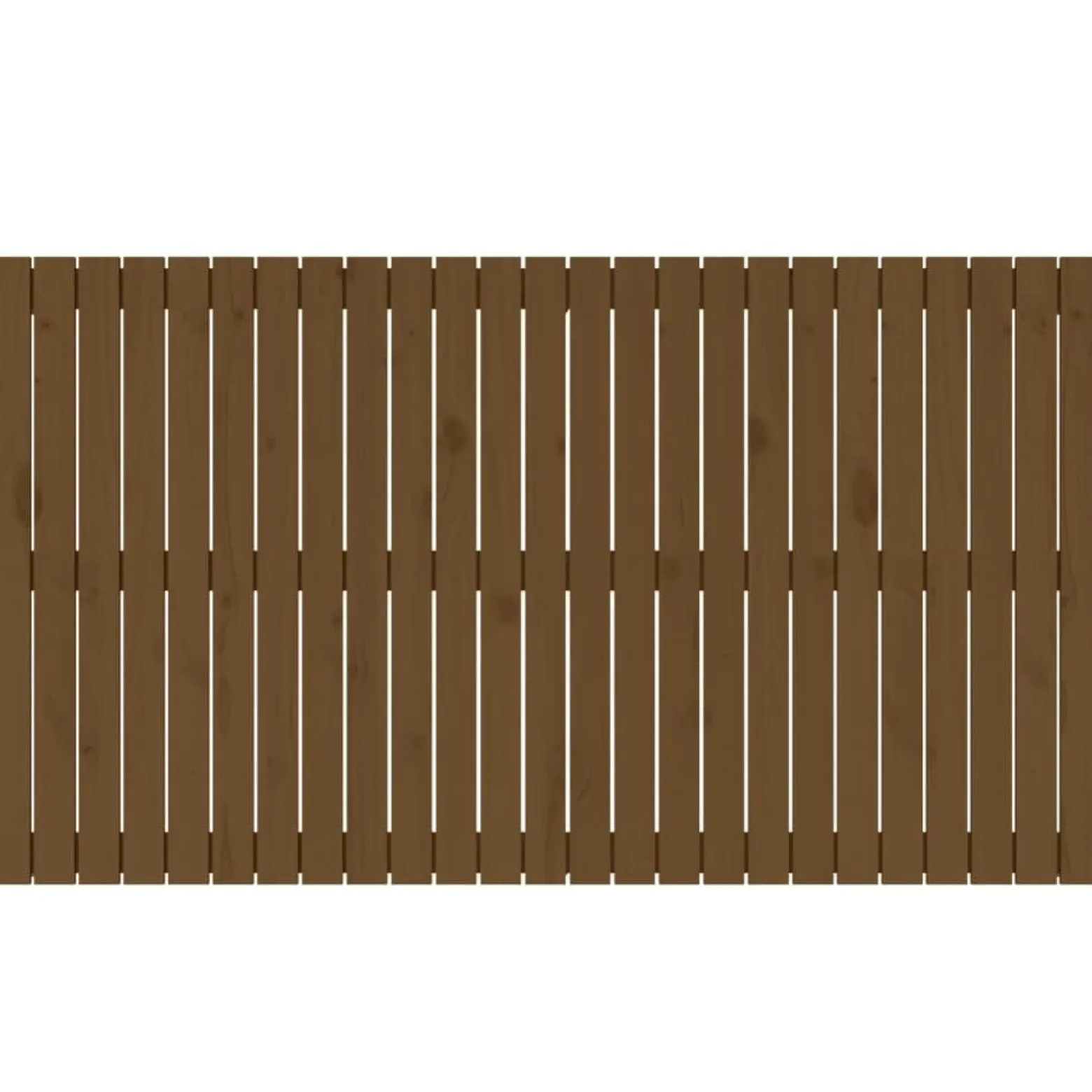 Wezgłowie łóżka Brąz 159.5 x 90 cm Pine Wood vidaXL