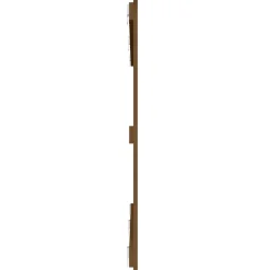 Wezgłowie łóżka Brąz 159.5 x 90 cm Pine Wood vidaXL