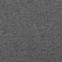 Wezgłowie Szary 203 x 16 x 78/88 cm Tkanina vidaXL
